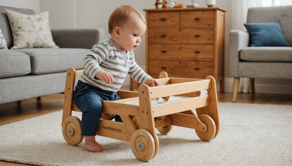 Les bienfaits du trotteur en bois pour votre bébé